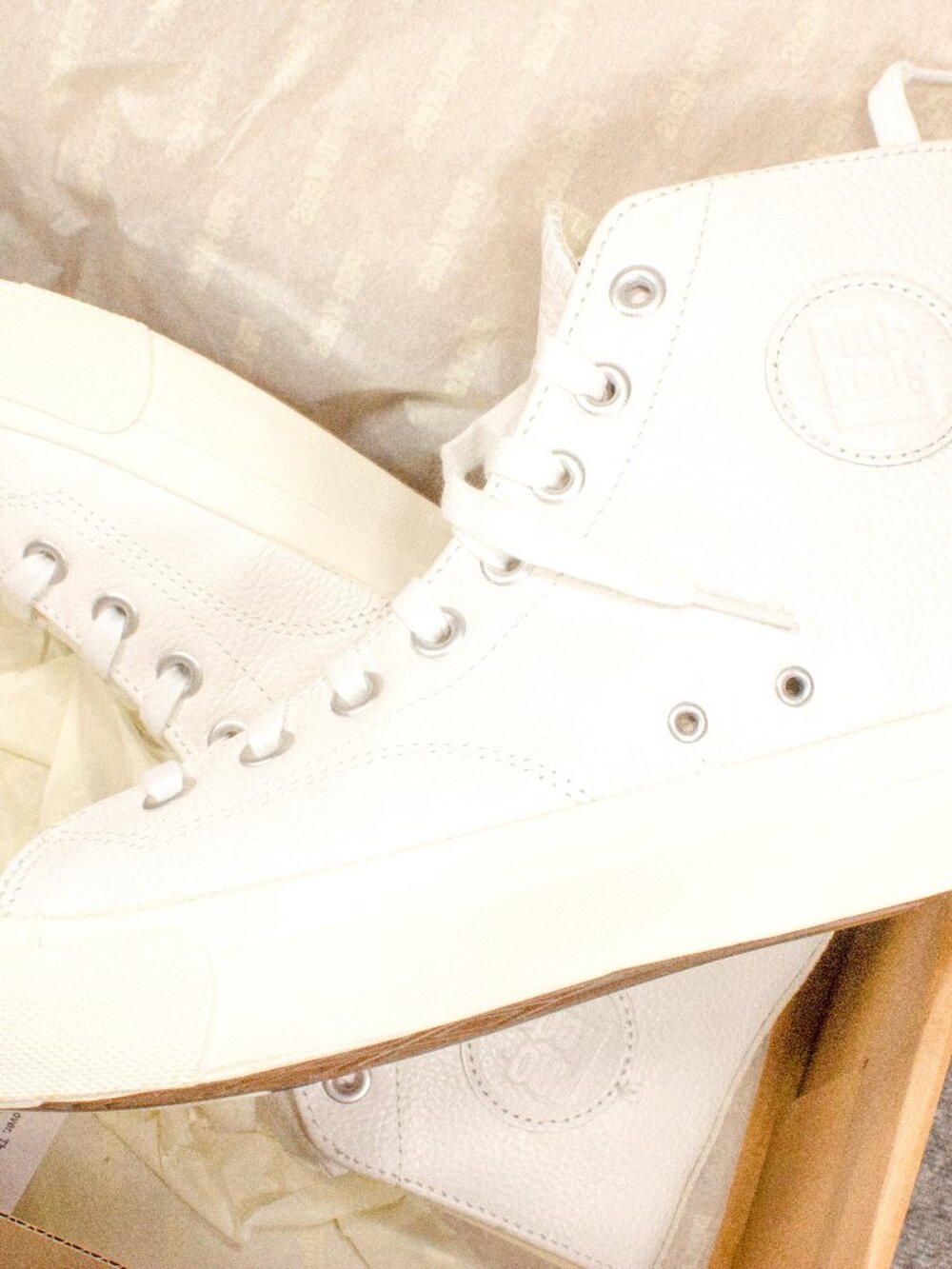 Pro Keds Royal Hi White Leather High Top Sneakers NEW Mens Size 11.5